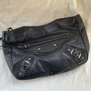 Balenciaga F/W 2003 Black Makeup clutch